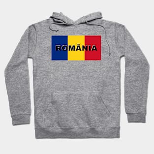 România Flag Hoodie